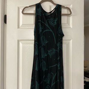 Loft sleeveless midi dress